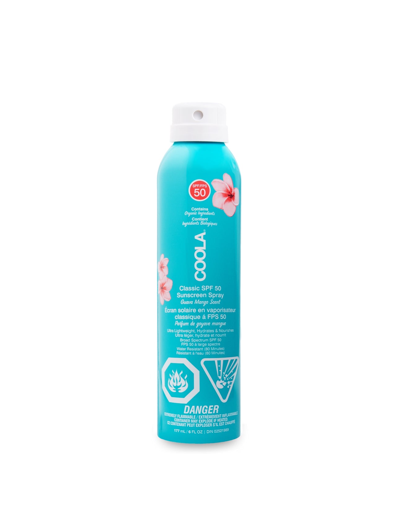 COOLA Classic Sunscreen Spray SPF 50 – Guava Mango